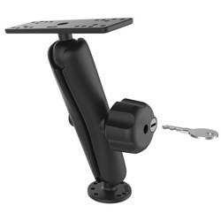 RAM® Suport electronic marin universal cu buton de blocare cu cheie
