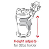 RAM® Level Cup™ XL 32oz Suport pentru băuturi cu RAM® Tough-Claw™