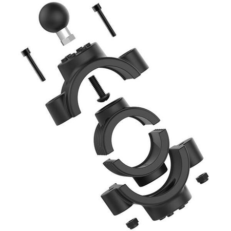 RAM® Torque™ 1 ½" - Baza șinei cu diametrul de 2" - Bilă de aluminiu de dimensiune B