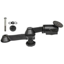 RAM® 12" braț dublu pivotant cu placă rotundă și flanșă hardware