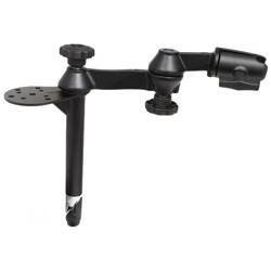 RAM® Stâlp superior de 8" cu flanșă și brațe cu soclu dublu