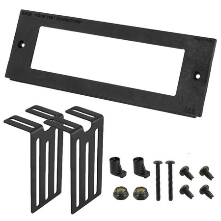 RAM® Tough-Box™ 3" Faceplate personalizate pentru dispozitive de 6,31" x 1,75"