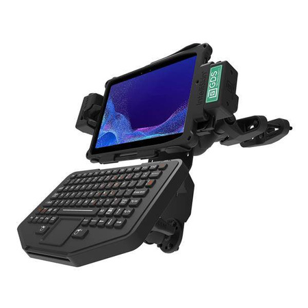 RAM® Universal Forklift Post Mount cu placă rotundă și opțiune accesoriu