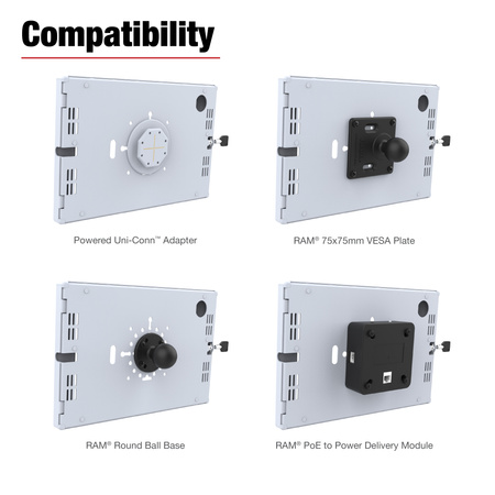 RAM® Safe-Case™ pentru Samsung Galaxy Tab A9+ - Gri