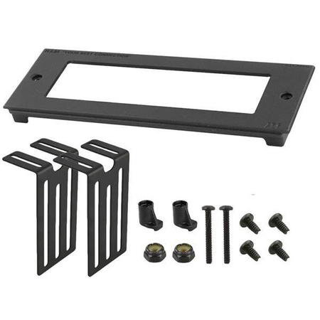 RAM® Tough-Box™ 3" Faceplate personalizat pentru dispozitive de 6,3" x 1,77"