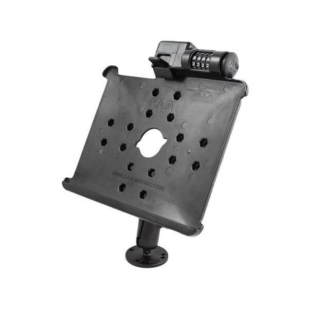RAM® Drill-Down Mount cu RAM® Latch-N-Lock™ pentru Apple iPad Gen 1 & 2