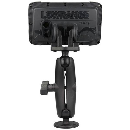 RAM® Suport dublu cu bilă pentru Lowrance Hook² și Reveal 5 Series