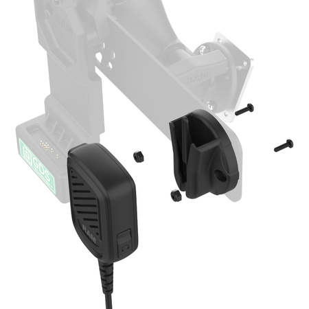 GDS® Uni-Conn™ PTT Remote Speaker Micle Bundle pentru ESChat & Zello