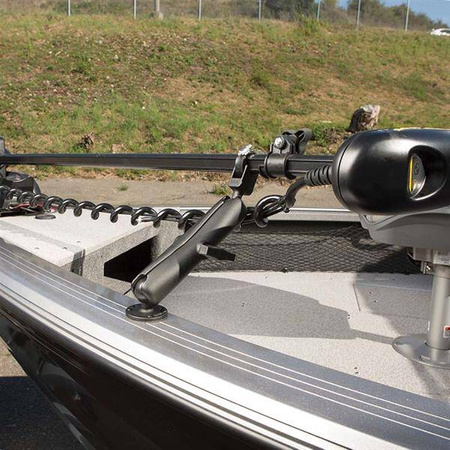 RAM® Trolling Motor Stabilizator cu curea cu clemă pentru furtun - Mediu