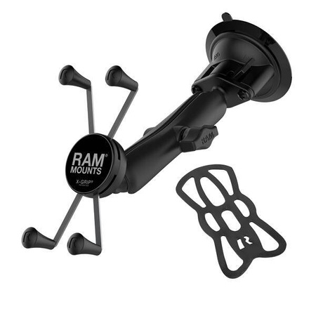 RAM® X-Grip® Suport mare pentru telefon cu ventuză Twist-Lock™ - lung