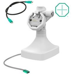 GDS® Uni-Conn™ Powered Locking Tilt &amp; Swivel Dock cu USB-C - Gri