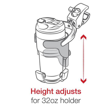 RAM® Level Cup™ XL 32oz Suport pentru băuturi cu RAM® Tough-Claw™