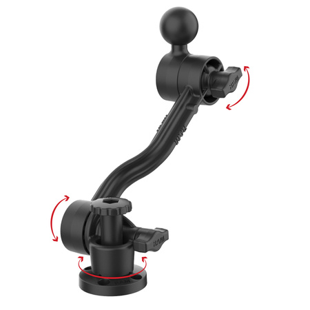 RAM® Braț cu clichet pentru foraj și coborâre din material compozit cu bilă