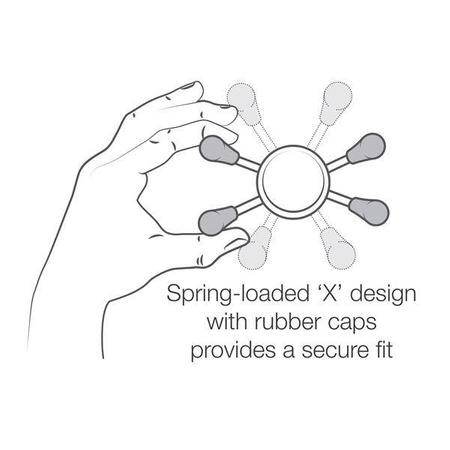 RAM® X-Grip® Suport pentru telefon cu ventuză cu profil redus - scurt