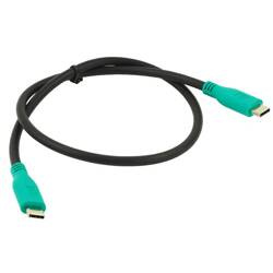 GDS® Cablu autentic USB Type-C 3.1 de la mascul la mascul .5M