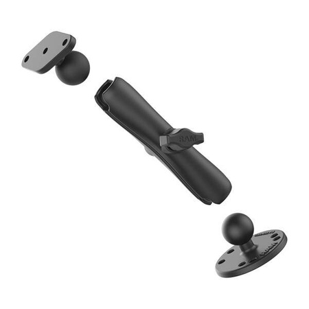 RAM® Suport de foraj cu bilă dublă cu placă diamantată - lung