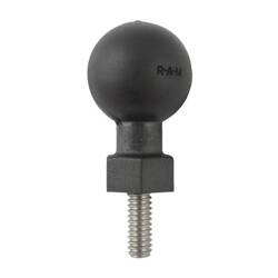 RAM® Tough-Ball™ cu știft filetat 1/4"-20 x .625" - dimensiune B
