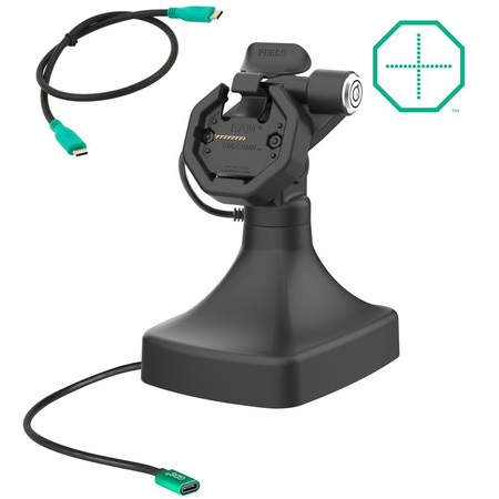 GDS® Uni-Conn™ Powered Locking Tilt &amp; Swivel Dock cu USB-C