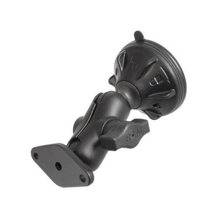 RAM® Twist-Lock™ Suport cu bilă dublă cu ventuză mică