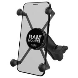 RAM® X-Grip® Suport mare pentru telefon cu braț compozit cu două prize