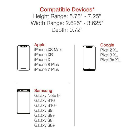 Suport pentru telefon RAM® Quick-Grip™ XL cu bază de ghidon RAM® Tough-Strap™