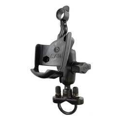 RAM® Handlebar U-Bolt Ball Mount pentru Garmin GPS 60 Series + Mai mult