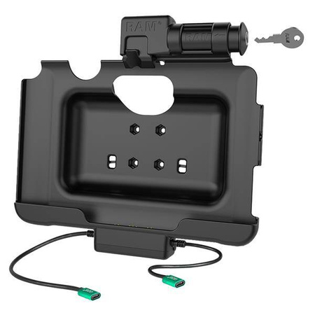 RAM® Locking USB-C Powered Dock + USB-C Data pentru Tab Active4 Pro