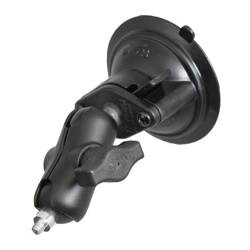 Suport cu ventuză RAM® Twist-Lock™ cu știft filetat 1/4"-20 - scurt