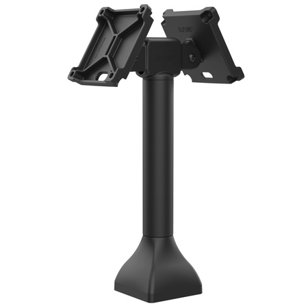 Suport pe piedestal RAM® 14" cu adaptoare VESA duble de 100 mm