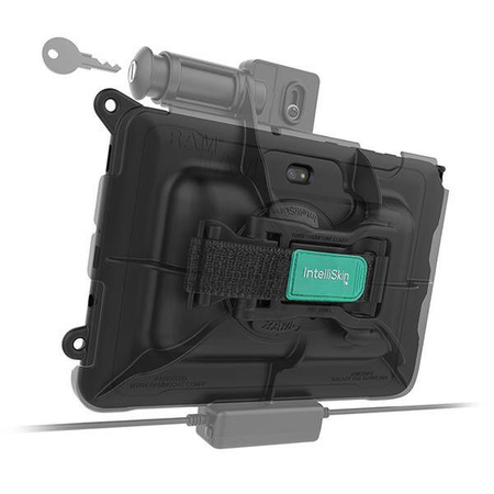 RAM® Locking USB-C Powered Dock + USB-C Data pentru Tab Active4 Pro