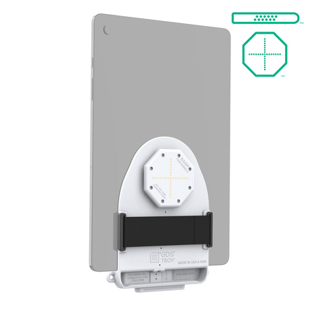 GDS® Tab-Conn™ pentru tablete fără carcasă (formă D și tampoane spate) - Gri