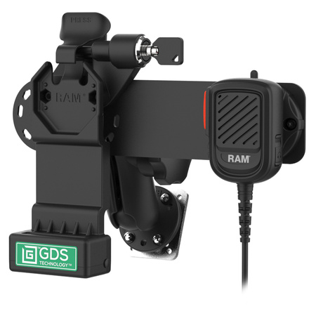 GDS® Uni-Conn™ Blocare PTT Telecomandă cu microfon pentru difuzor pentru ESChat și Zello