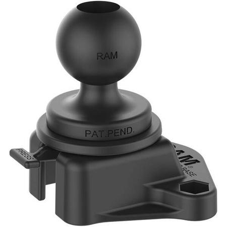Baza RAM® Track Ball™ cu receptor de forare în jos