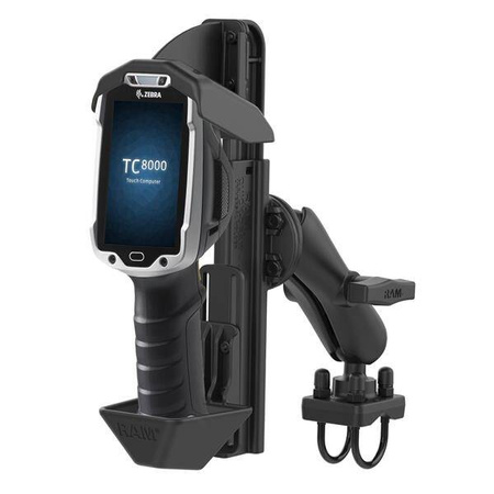 Suport RAM® Quick-Draw™ pentru Zebra TC8000/8300 cu bază dublă U-Bolt