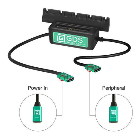 GDS® Power + USB-C Data Dock Cup pentru IntelliSkin®