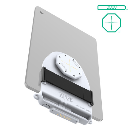 GDS® Tab-Conn™ pentru tablete fără carcasă (formă D și tampoane spate) - Gri