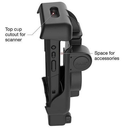 RAM® Dock alimentat pentru Honeywell CT40/45/47