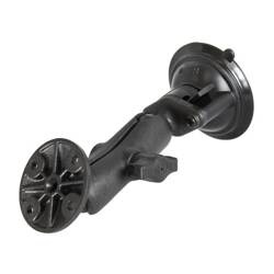 Suport de aspirație compozit RAM® Twist-Lock™ cu placă rotundă - mediu
