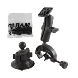 RAM® Twist-Lock™ Cupa de aspirație și suportul cu clemă pentru jug compozit