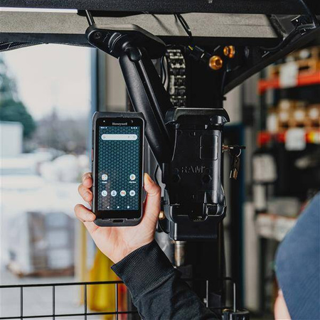 RAM® Locking Powered Dock + USB-A pentru Honeywell CT40/45/47 - știfturi încălzite