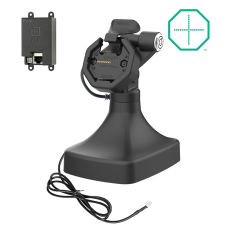 GDS® Uni-Conn™ Dock de blocare cu înclinare și pivotare alimentat cu PoE