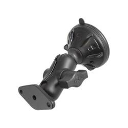 RAM® Twist-Lock™ Suport cu bilă dublă cu ventuză mică