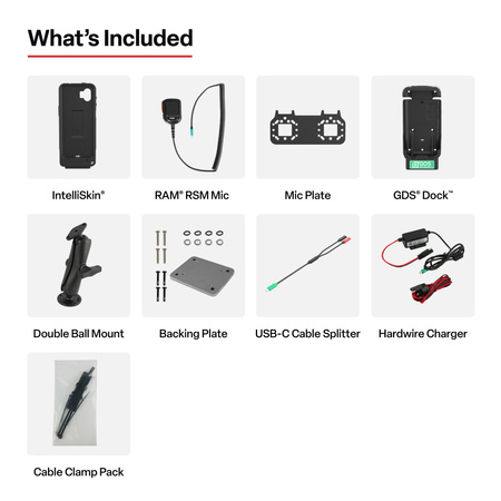 Kit microfon pentru difuzor GDS® PTT pentru XCover7 Pro/6 Pro - Kodiak