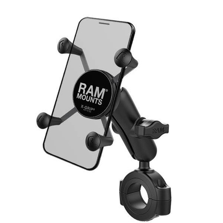 Suport pentru telefon RAM® X-Grip® cu bază pentru șină mare RAM® Torque™ - Mediu