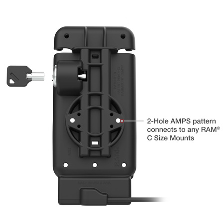 RAM® Locking Vehicle Dock pentru XCover7 Pro & 6 Pro cu carcasă / RAM® Skin™