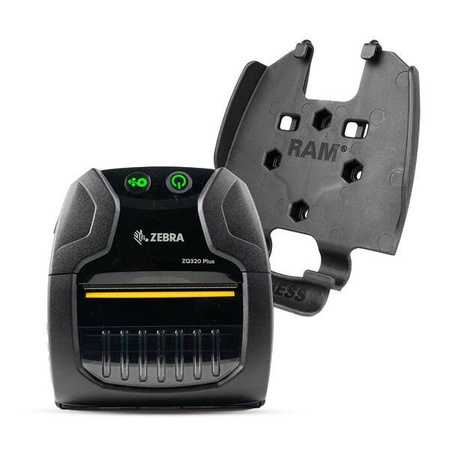 RAM® Suport de imprimantă cu eliberare rapidă pentru seria Zebra ZQ310