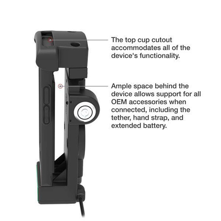 GDS® Locking Powered Dock + USB-A pentru Zebra EC50/55