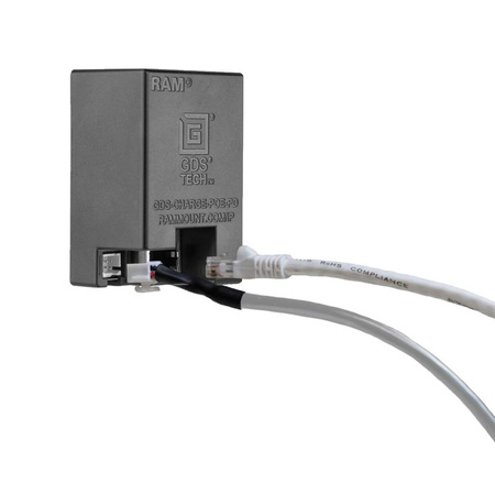 GDS® Uni-Conn™ Dock înclinat și pivotant cu PoE + date - Gri