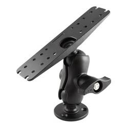 RAM® Mare Marine Electronics Mount cu Jam Nut - scurt