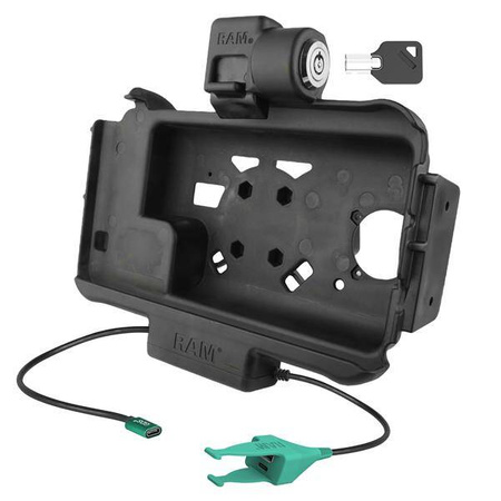 RAM® Locking USB-C Modular Dock + USB-C & USB-A Data pentru Tab Active5 & 3